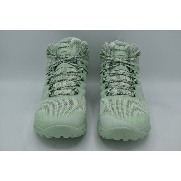 Merrell Womens Size 8.5 Antora 3 Mid Mentha Waterproof Hiking Boots Shoes - Picture 2 of 12
